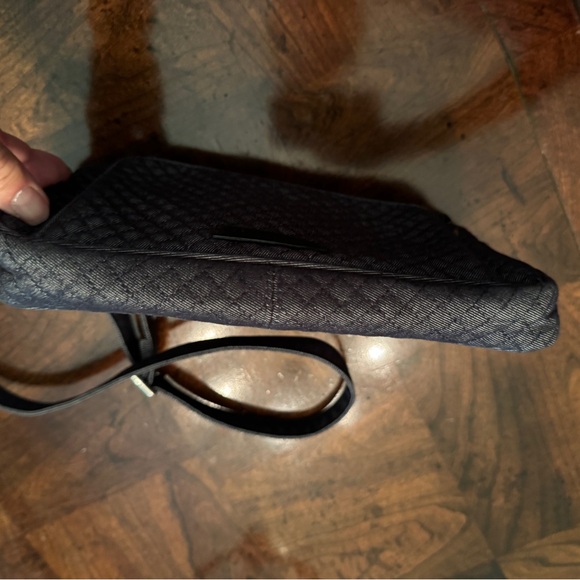 Vera Bradley All Navy Denim Crossbody - Picture 6 of 10